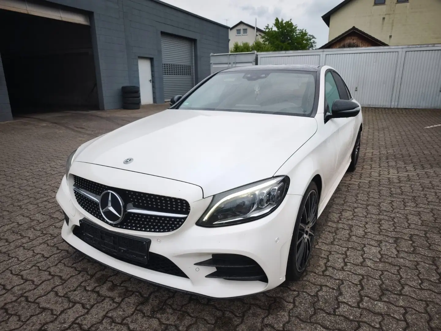 Mercedes-Benz C 220 AMG Pano*LED*Burmester* Wandler defekt! Blanc - 2
