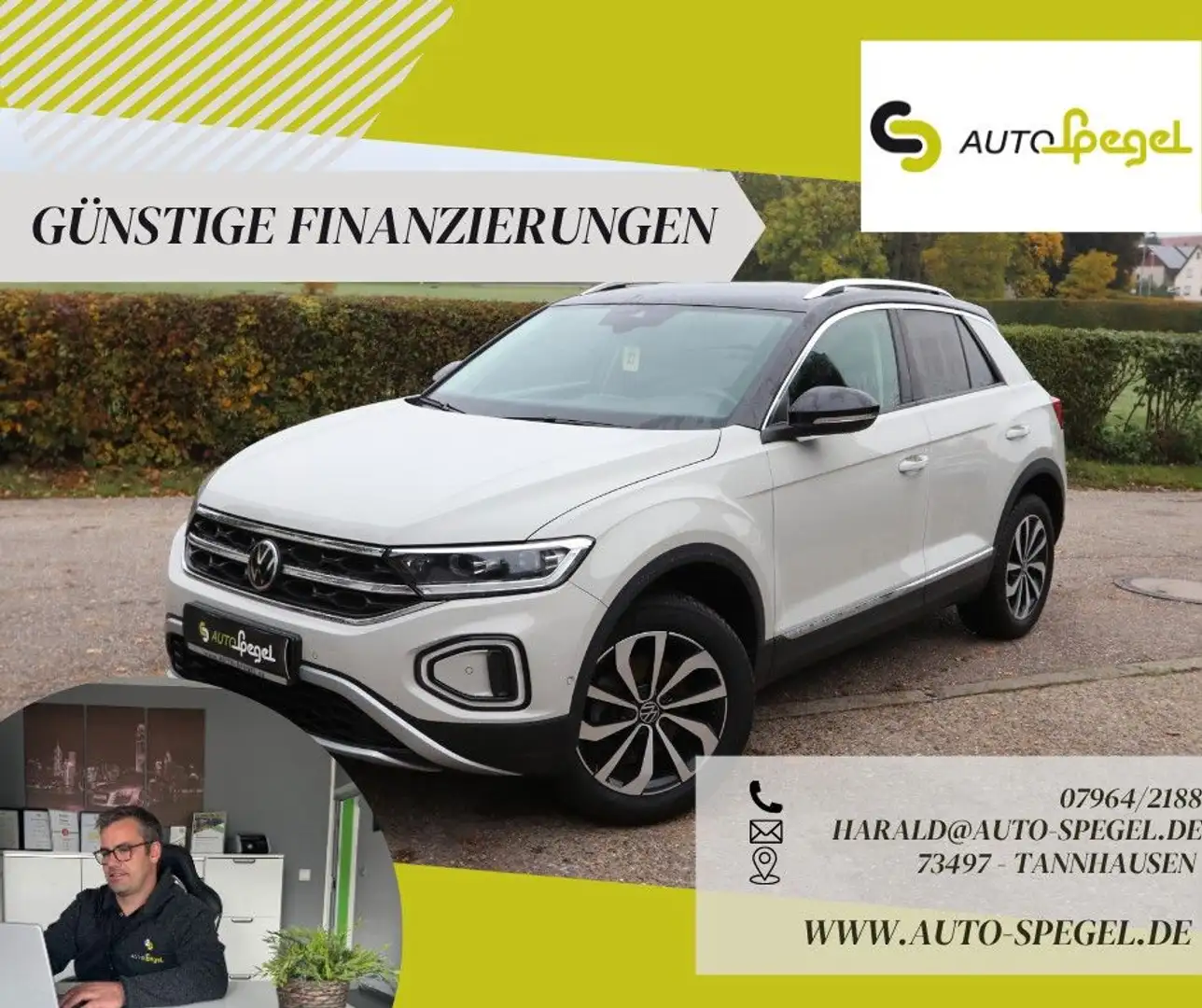 Volkswagen T-Roc Style LED Navi Standheizung Carplay DAB BT Gris - 1