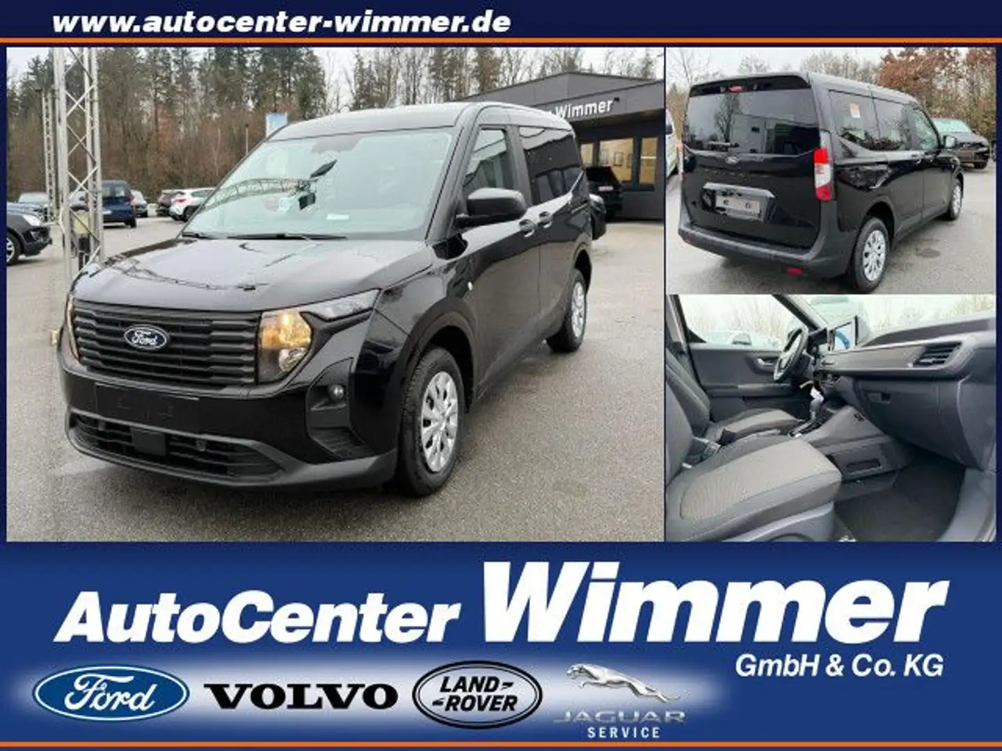 Ford Tourneo Courier 1.0 EcoBoost TREND Bluetooth Klima Nero - 1