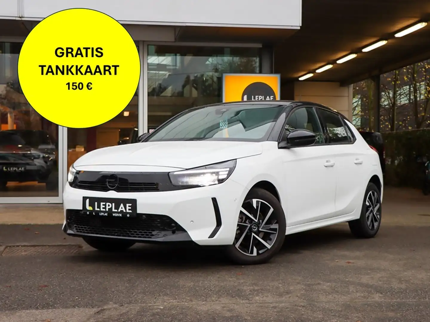 Opel Corsa GS 1.2 TURBO 100PK MT6|CARPLAY/ANDROID AUTO|CAMERA Wit - 1