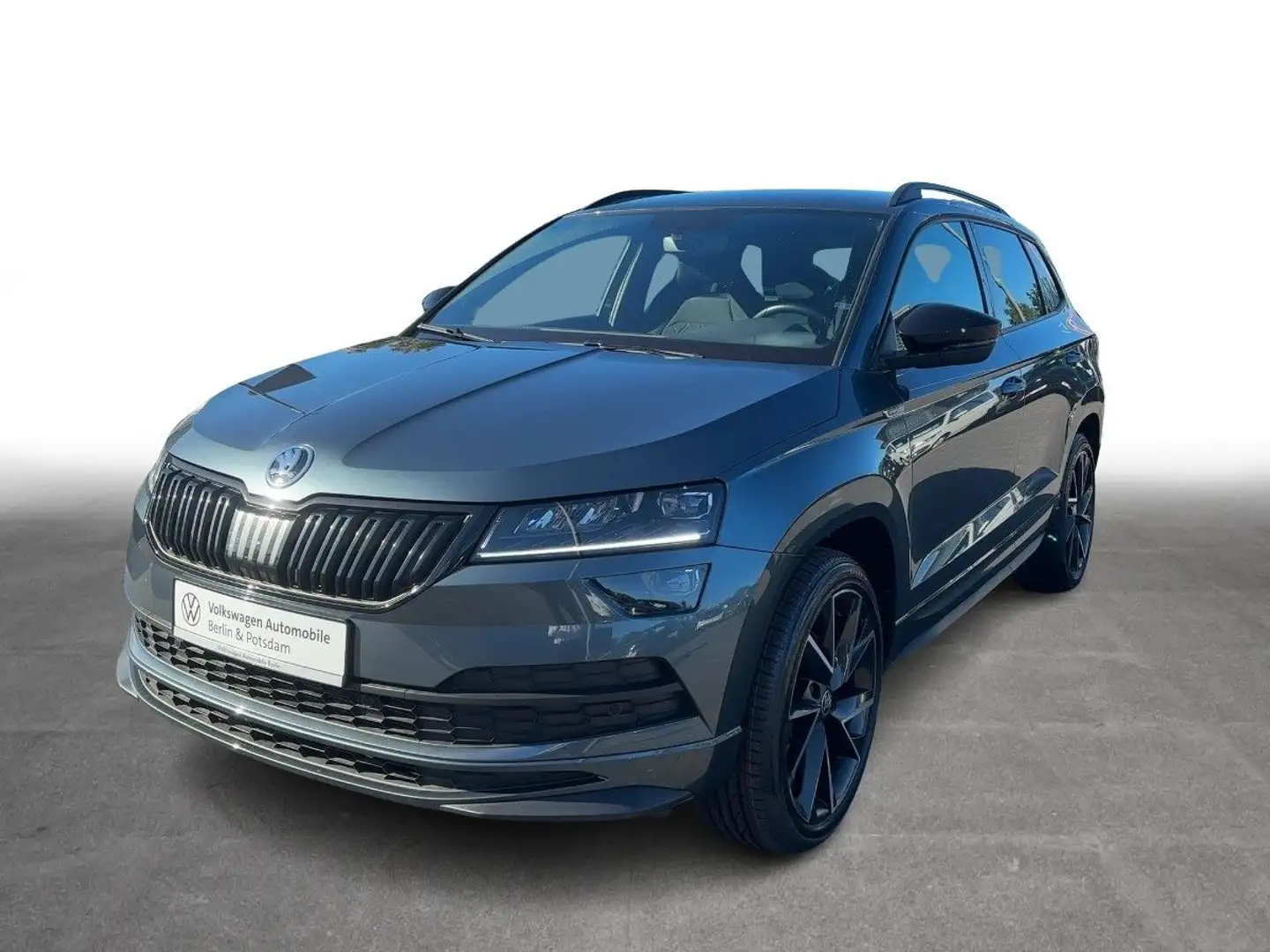 Skoda Karoq 2.0TSI DSG Sportline 4x4 AHK*Outlet*LED PD Gris - 2