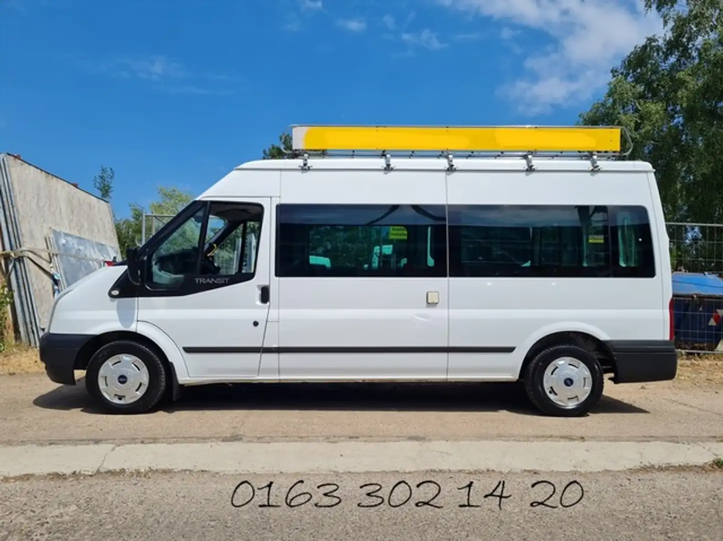 Ford TRANSIT HOCH+LANG+WOMO+ Blanc - 1