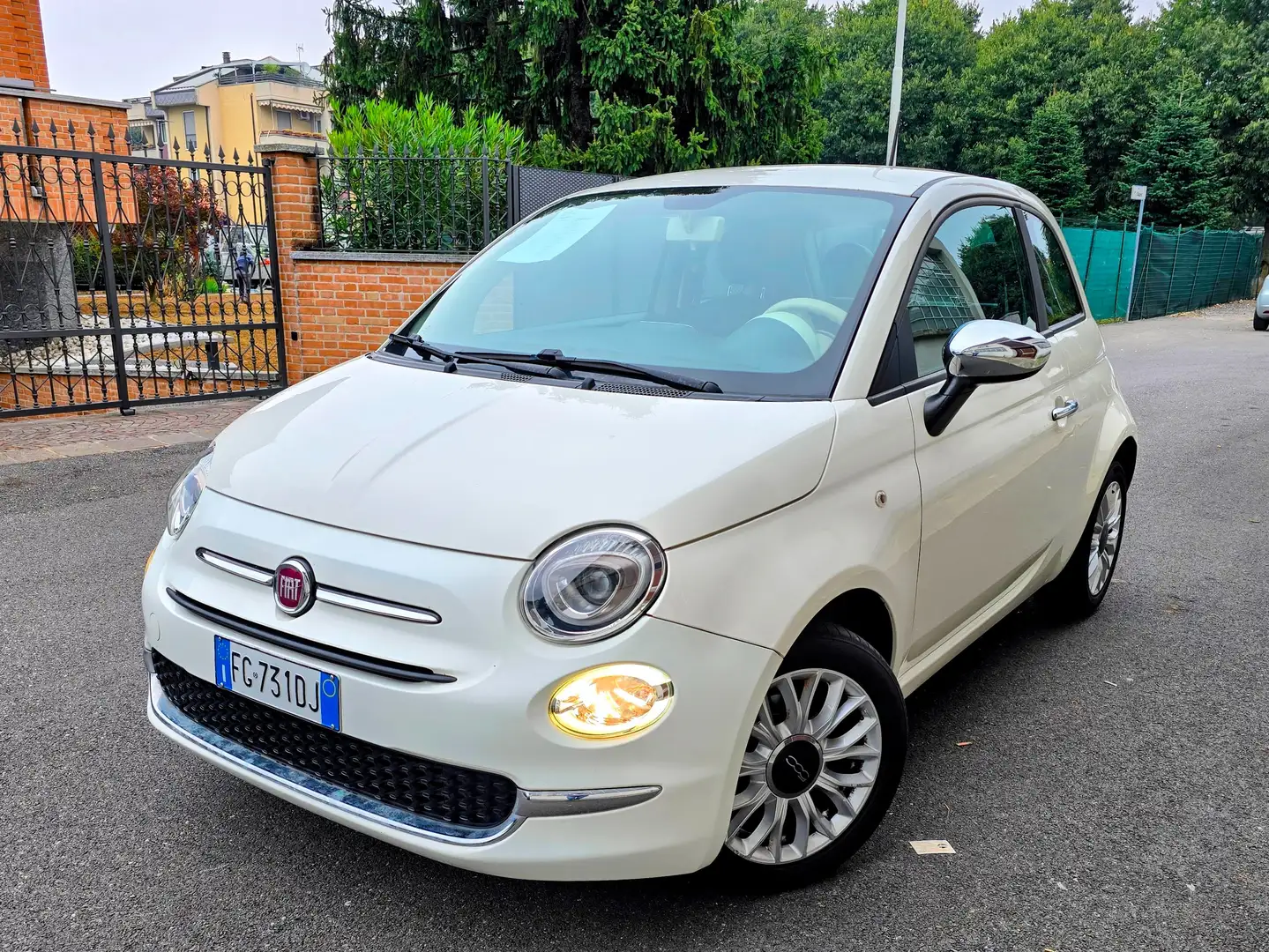 Fiat 500 Lounge easypower Gpl Weiß - 1