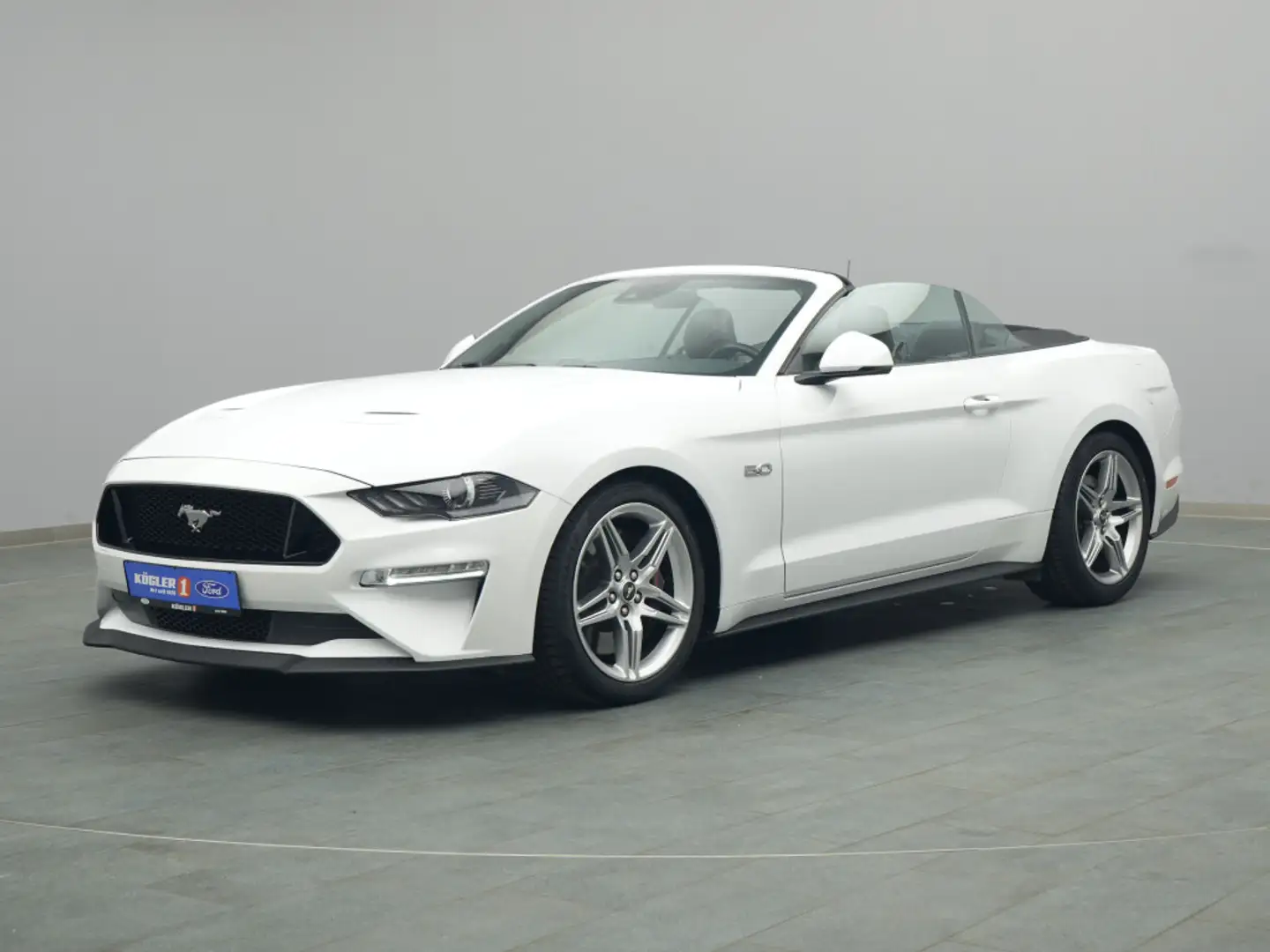 Ford Mustang GT Cabrio V8 450PS Aut./MagneRide/ACC Weiß - 2