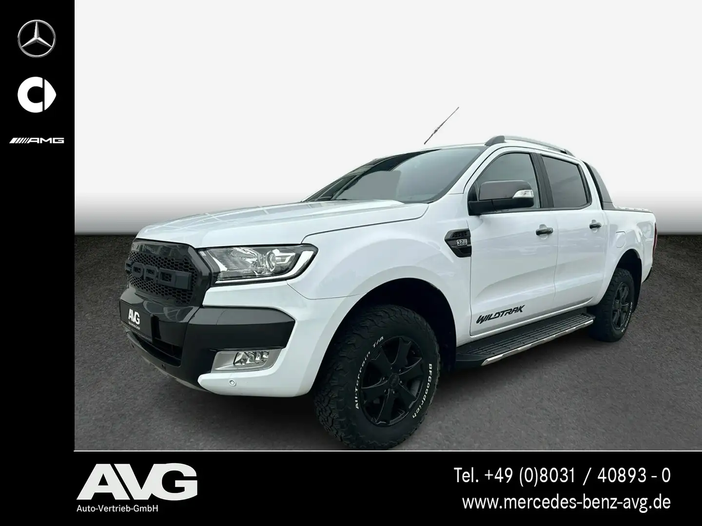 Ford Ranger Ranger 3.2 TDCi Wildtrak DK 4x4 RFK All-Terrain Weiß - 1