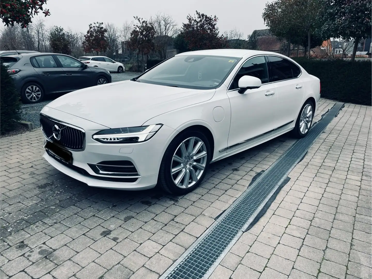 Volvo S90 T8 Twin Engine AWD Geartronic Inscription. 392CP Blanc - 1