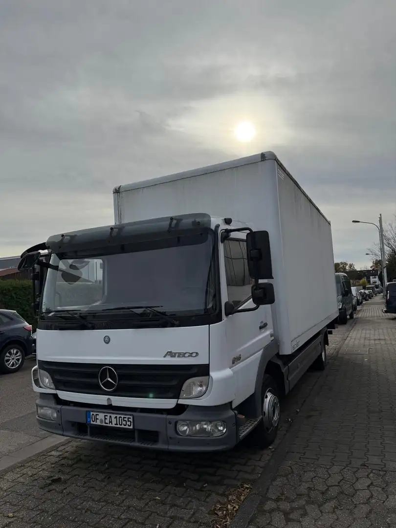 Mercedes-Benz Atego Mercedes-Benz Atego 816 7,5 Tonnen TÜV NEU 05/202 Weiß - 2