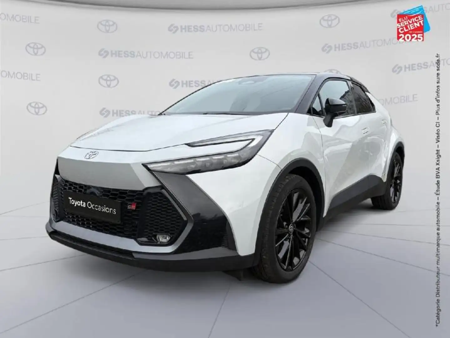 Toyota C-HR 2.0 200ch GR Sport AWD-i NG23 Tpano Sieges chauf Volant chauf GPS Camera HUD JBL Wit - 1