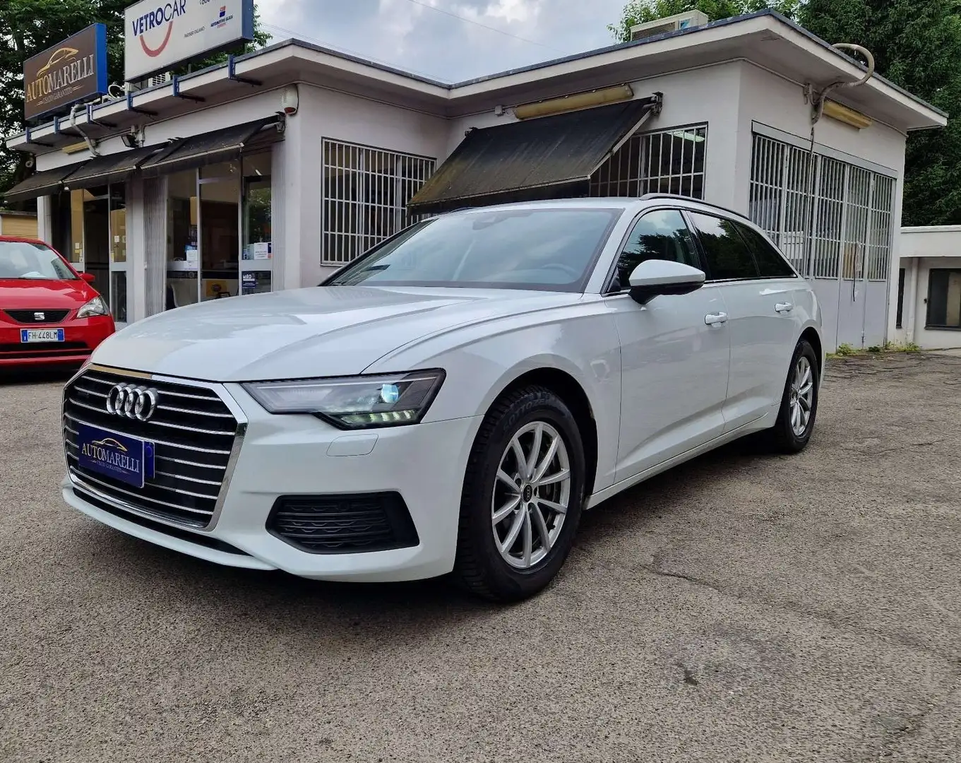 Audi A6 Avant 40 2.0 tdi mhev Busines Design quattro s-tro Bianco - 1