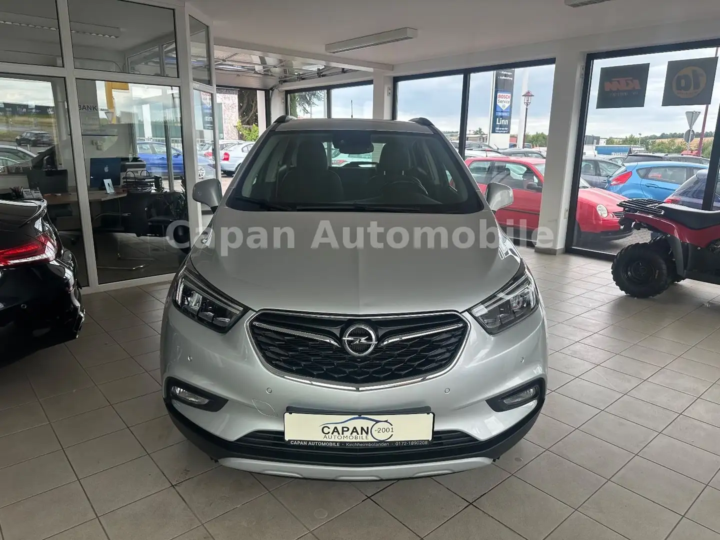 Opel Mokka X Innovation Automatik/Navi/AHK/Leder/EUR6 Ezüst - 2