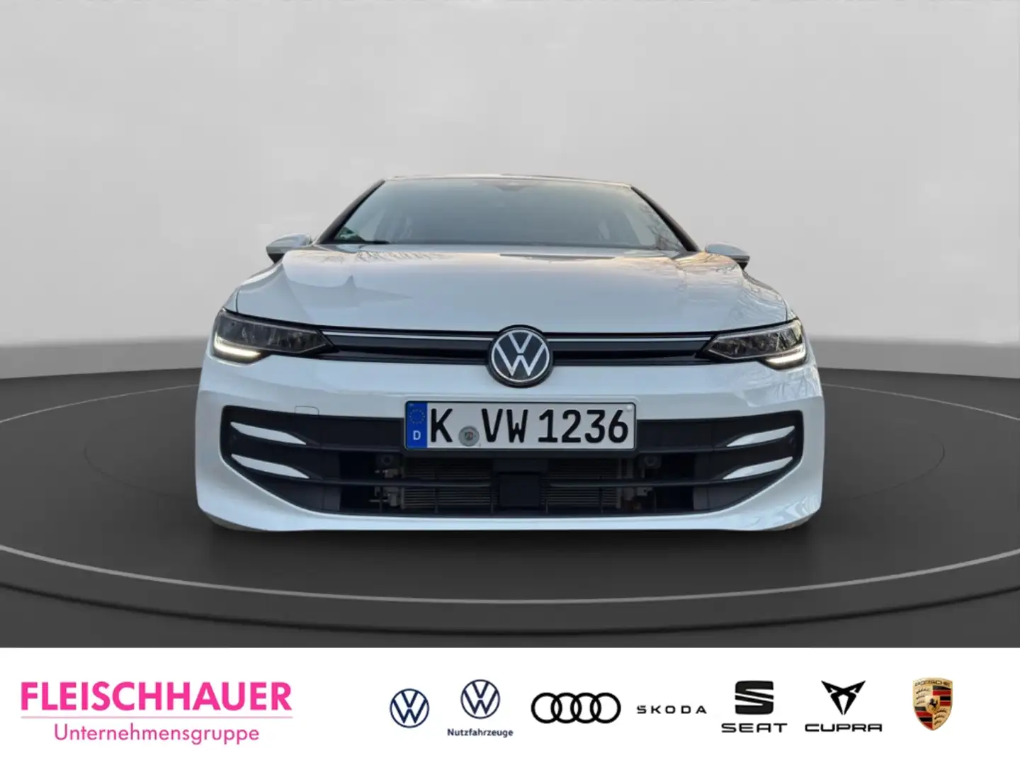 Volkswagen Golf Life 2.0 TDI LED+HUD+ACC+NAVI+PDC V&H+SHZ+DC+DAB+C Weiß - 2