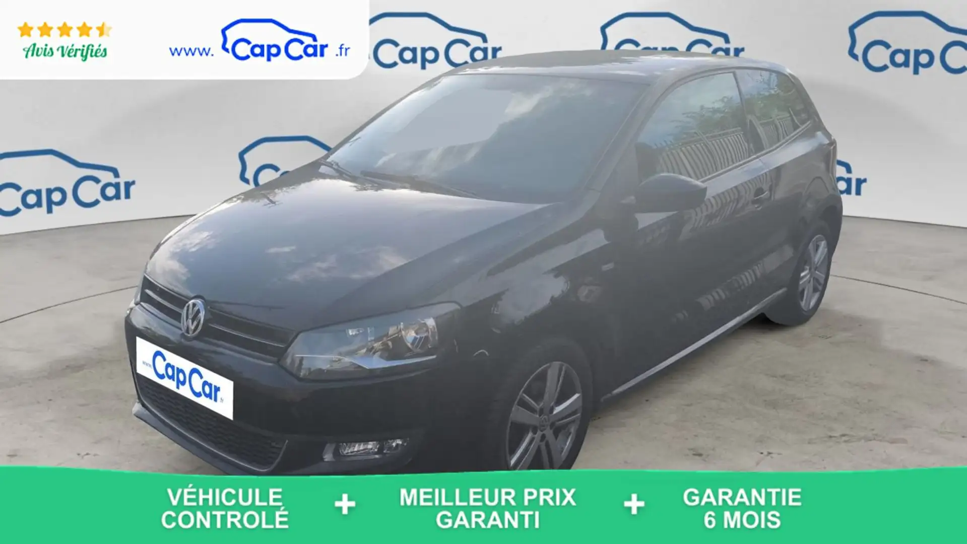 Volkswagen Polo 1.2 i 60 Match Noir - 1