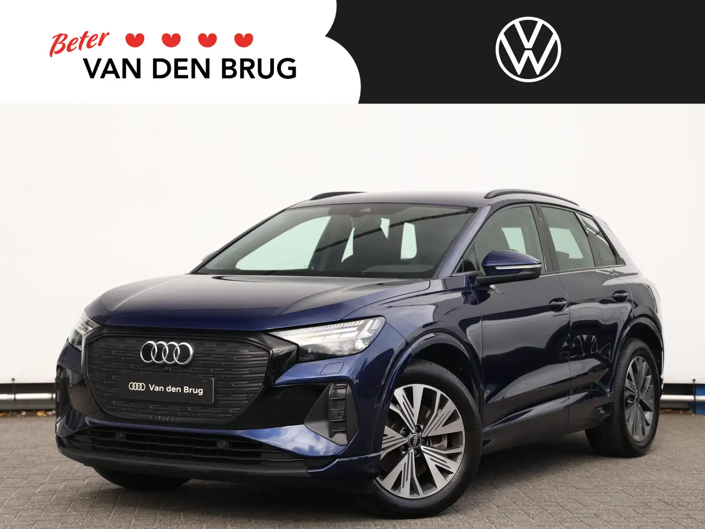 Audi Q4 e-tron 40 Launch edition Advanced 77 kWh | Elektrisch ver Blauw - 1