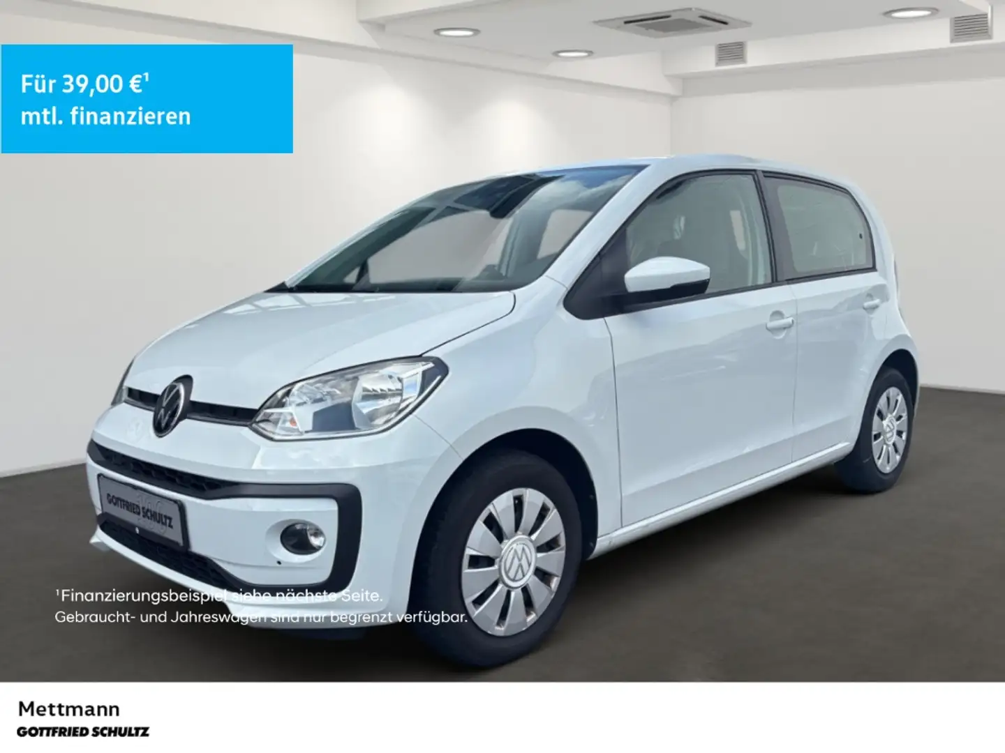 Volkswagen up! 1.0 MPI MOVE KLIMA SHZ DAB BC NL Wit - 1