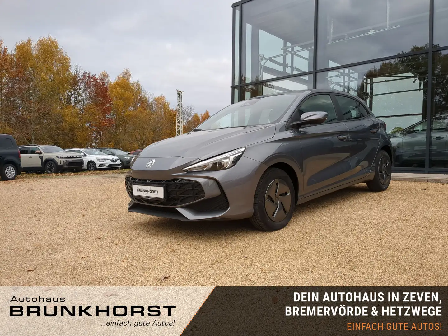 MG MG3 1,5 T Excite Navi+PDC+RFK Grau - 1