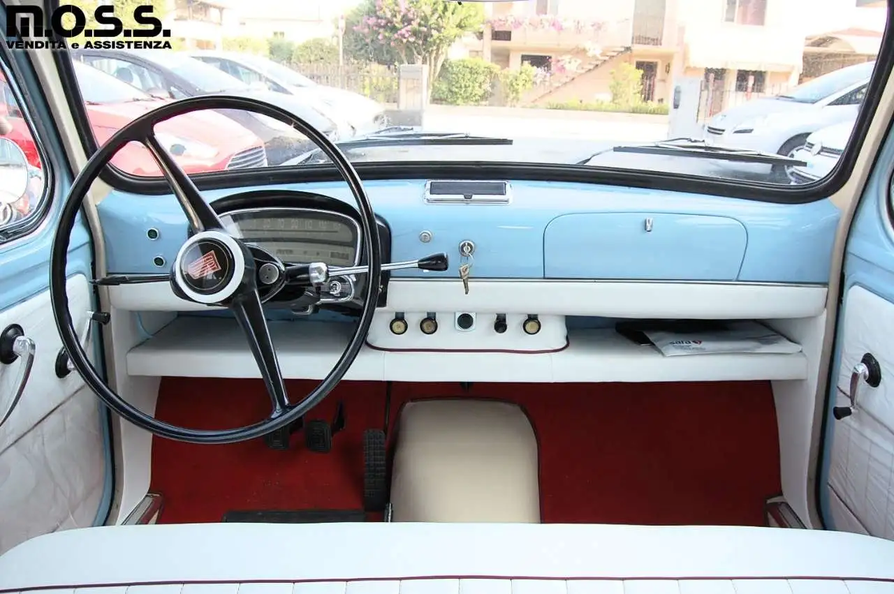 FIAT 1100 FAMILIARE DOCUMENTI E TARGHE ORIGINALI, foto 9