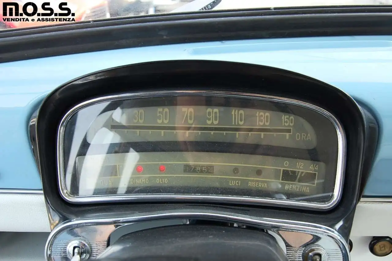 FIAT 1100 FAMILIARE DOCUMENTI E TARGHE ORIGINALI, foto 11