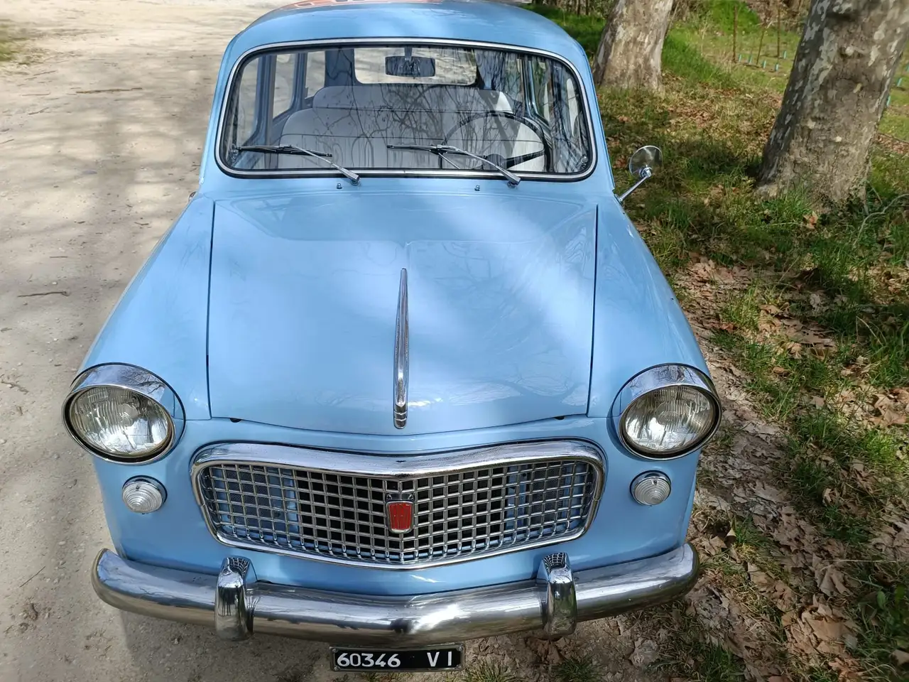 FIAT 1100 FAMILIARE DOCUMENTI E TARGHE ORIGINALI, foto 2