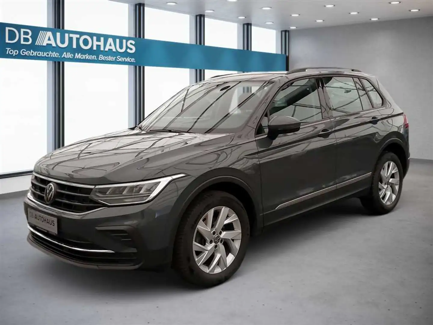 Volkswagen Tiguan Life 2.0 TDI 4MOTION DSG Gris - 1
