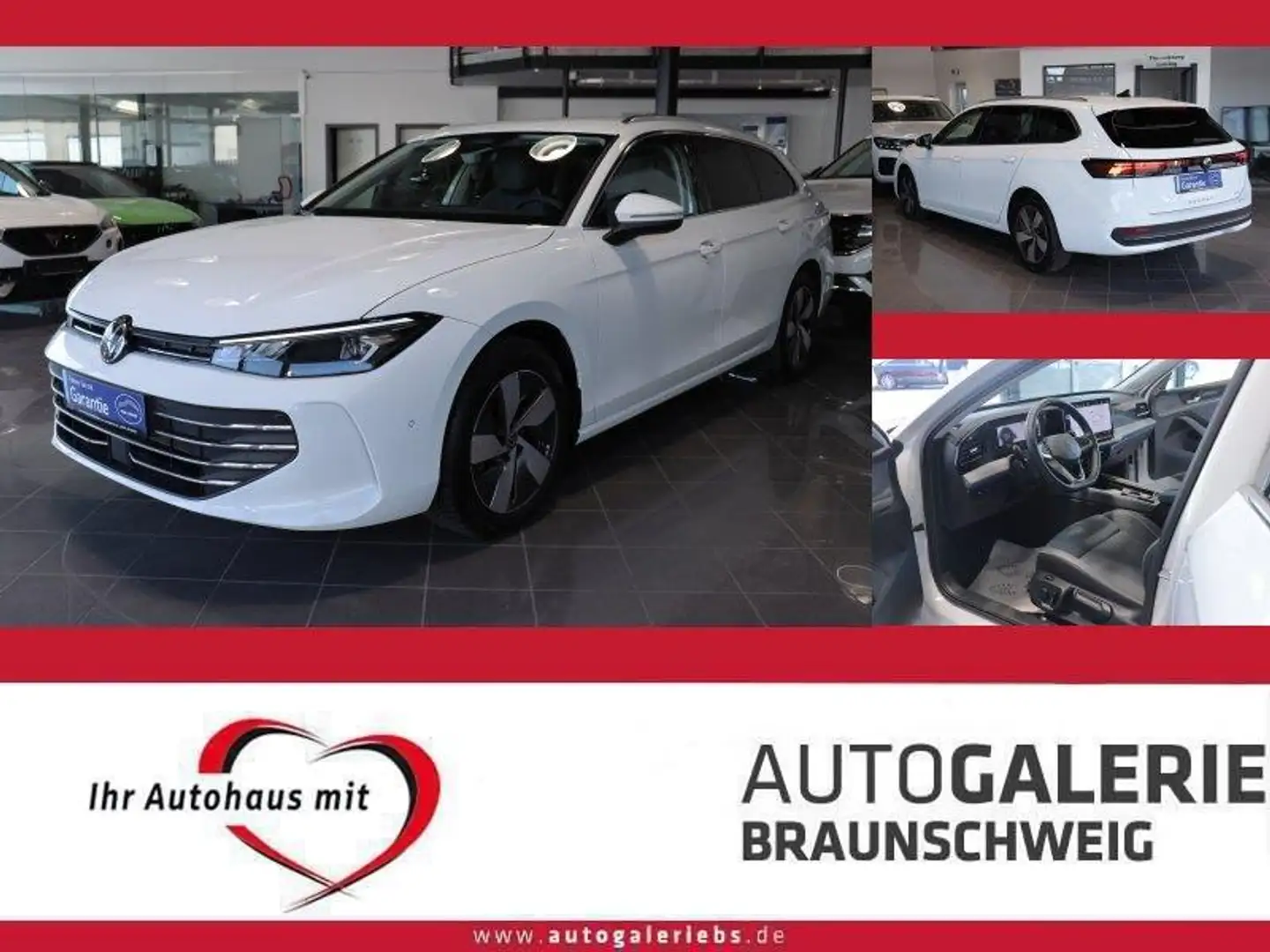 Volkswagen Passat Variant Passat Var. 1.5 eTSI DSG Business *AHK*ACC*CAM* Weiß - 1