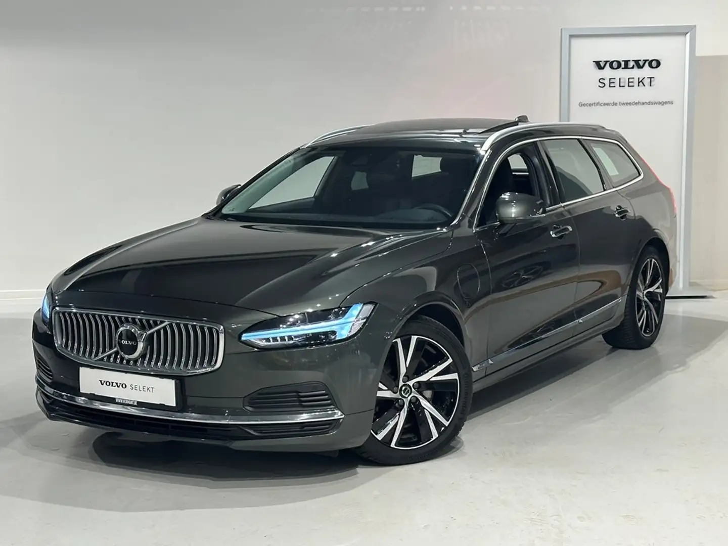 Volvo V90 T8 Recharge Inscription Facelift + electr trekhaak Gris - 1