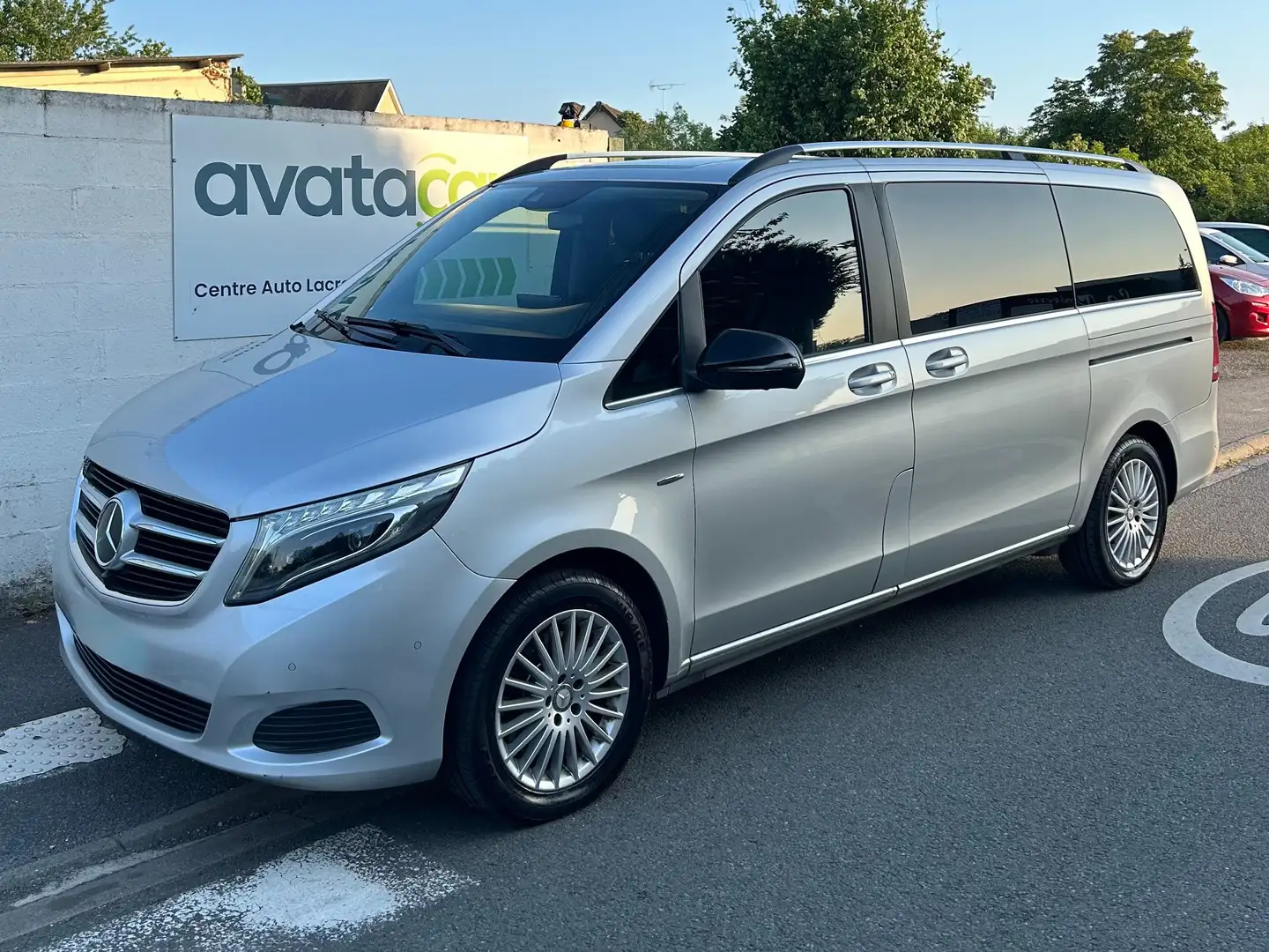 Mercedes-Benz V 250 Classe V Long 250 d 7G-TRONIC PLUS Fascination Gris - 1