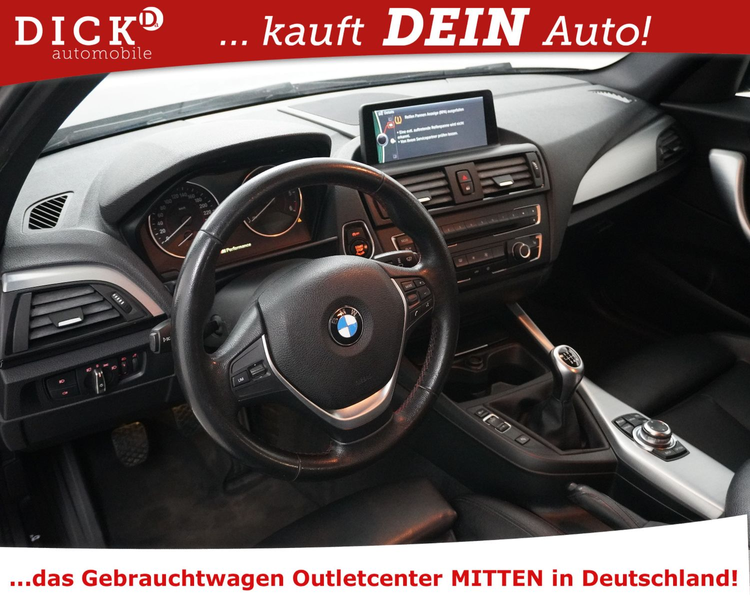 BMW 120 d Sport Line GLASDA+LEDER+PROF+SHZ+KAM+HIFI+M — photo 10