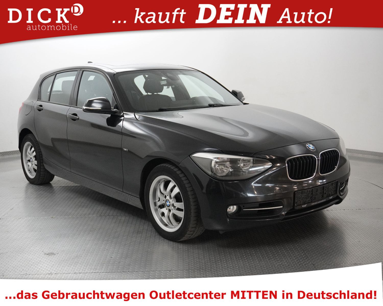 BMW 120 d Sport Line GLASDA+LEDER+PROF+SHZ+KAM+HIFI+M
