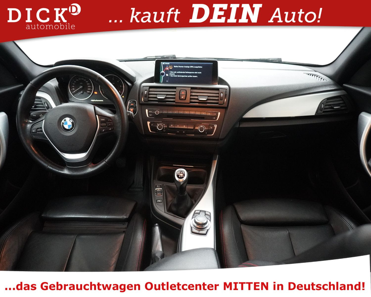 BMW 120 d Sport Line GLASDA+LEDER+PROF+SHZ+KAM+HIFI+M — photo 11