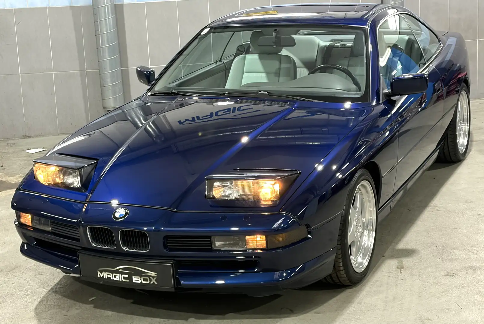 BMW 850 Keramikversiegelt*REMUS*Keskin-Felgen*Memorysitze* Blau - 1