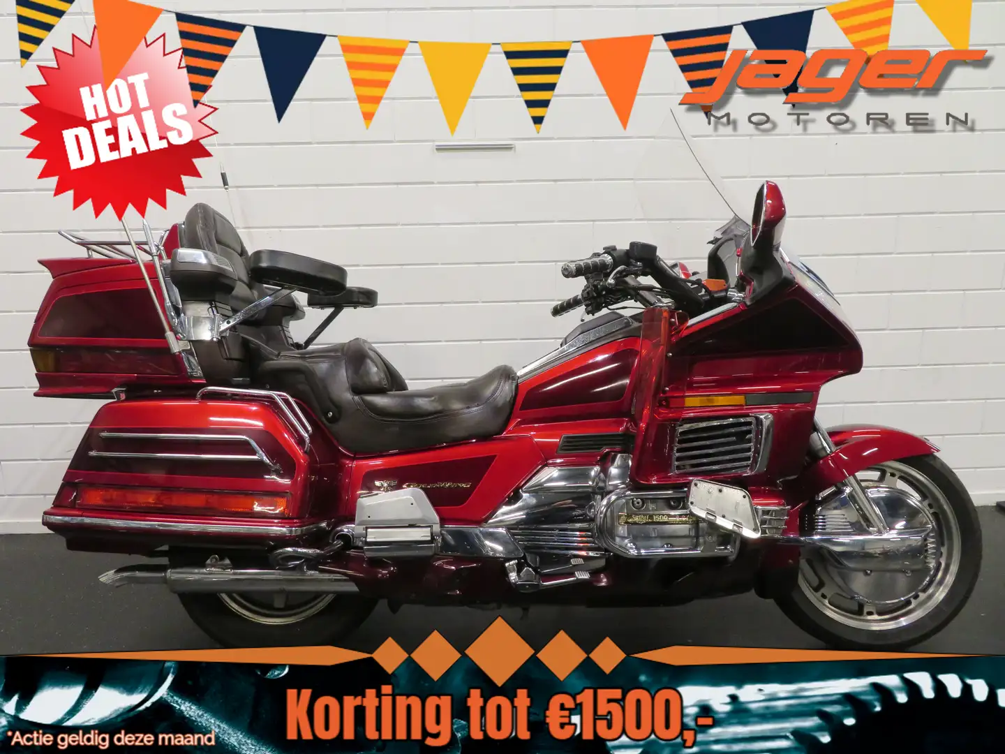 Honda GL 1500 GOLDWING 20TH ANNIVERSARY Rood - 1