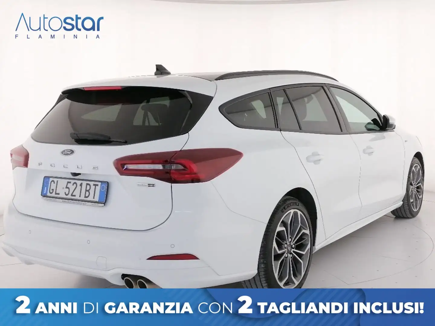 Ford Focus SW 1.0t ecoboost h ST-Line X 125cv Argento - 2