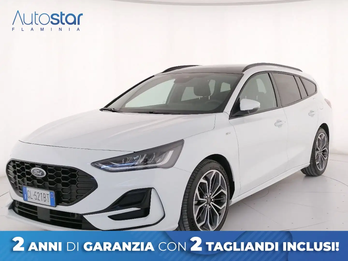 Ford Focus SW 1.0t ecoboost h ST-Line X 125cv Argento - 1