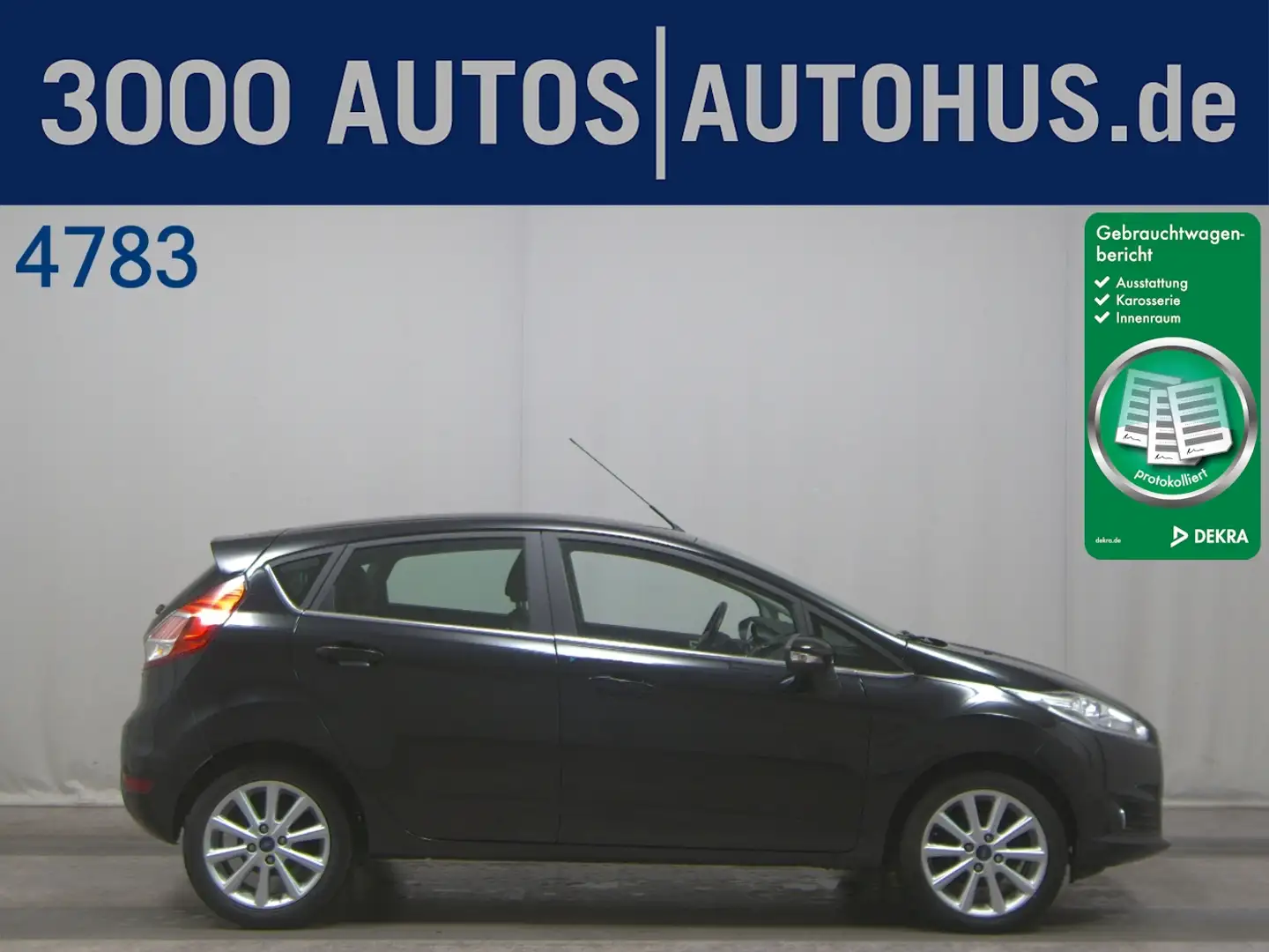 Ford Fiesta 1.0 EB Titanium Shz Klima Bluetooth Black - 1