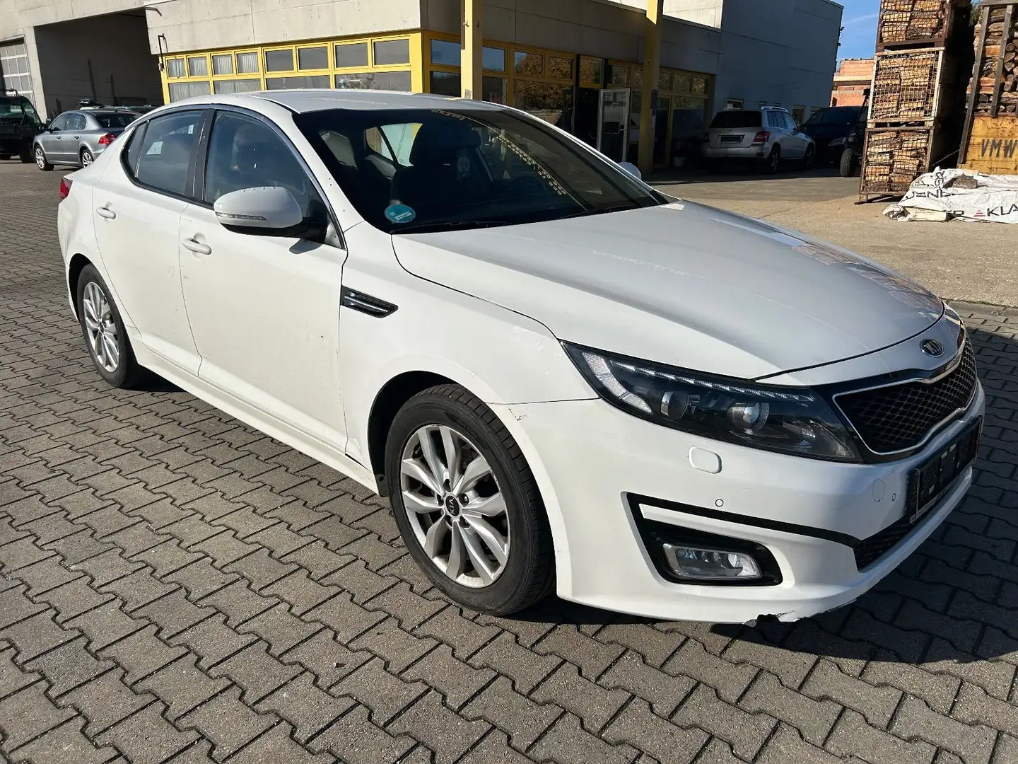 Kia Optima Edition 7 Leder, Alufelgen, Sitzheizung, Weiß - 1