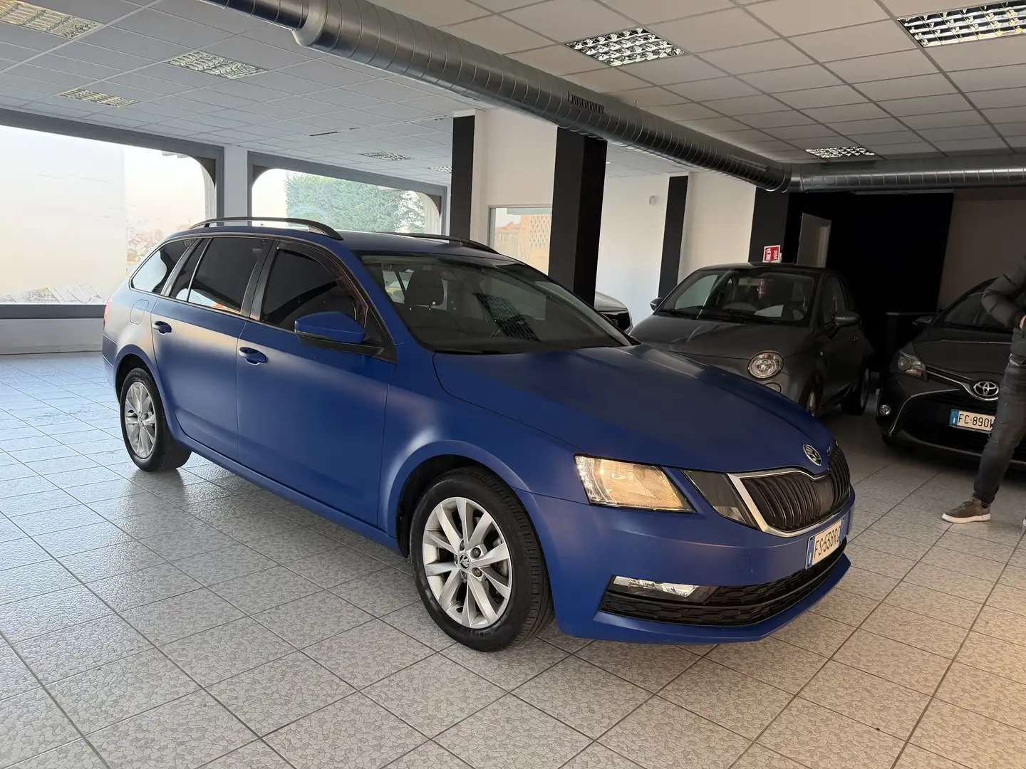 Skoda Octavia Octavia III 2017 Wagon 1.6 tdi Executive 115cv dsg Blu/Azzurro - 1
