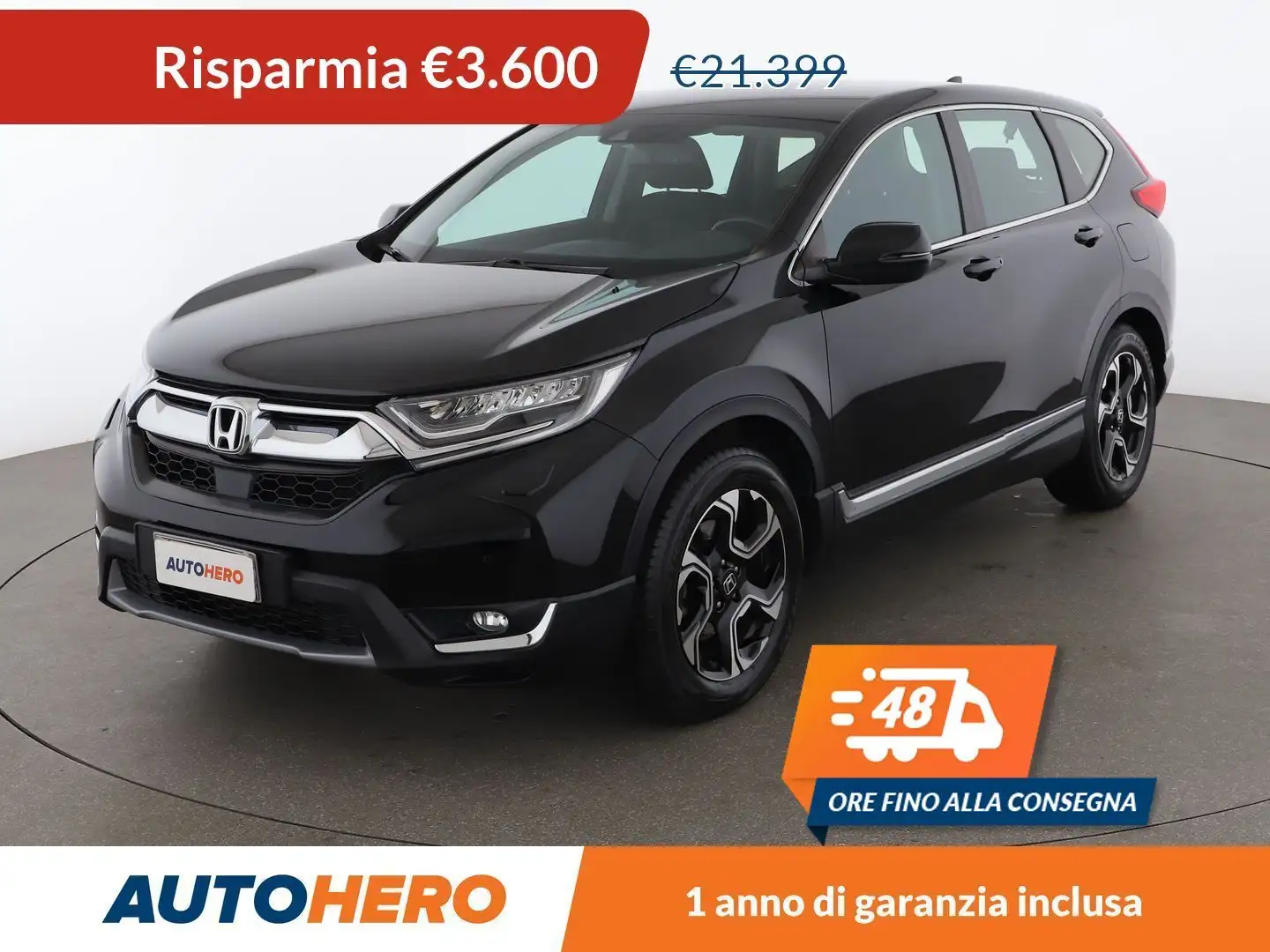 Honda CR-V 1.5 Turbo Elegance Navi Nero - 1