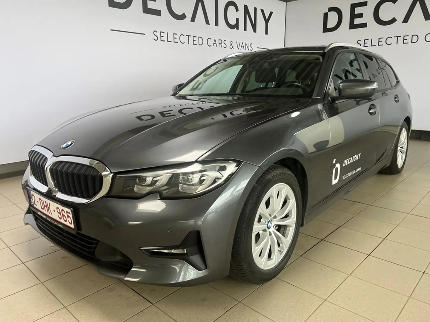 BMW 318 2.0D 150pk +LED+Navigatie+Elektr Koffer+Autom Park Grey - 1
