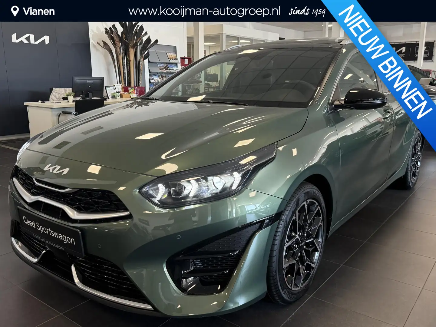 Kia Ceed SW / cee'd SW Sportswagon 1.5 T-GDi GT-Line Grün - 1