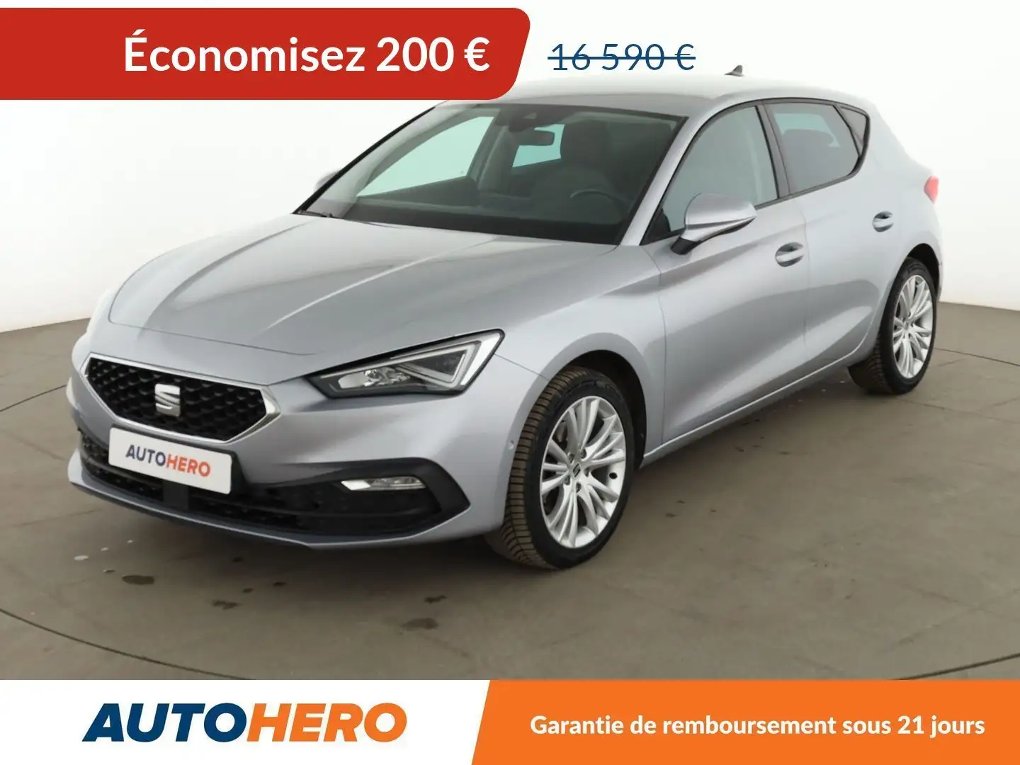 SEAT Leon 1.0 TSI Urban Gris - 1