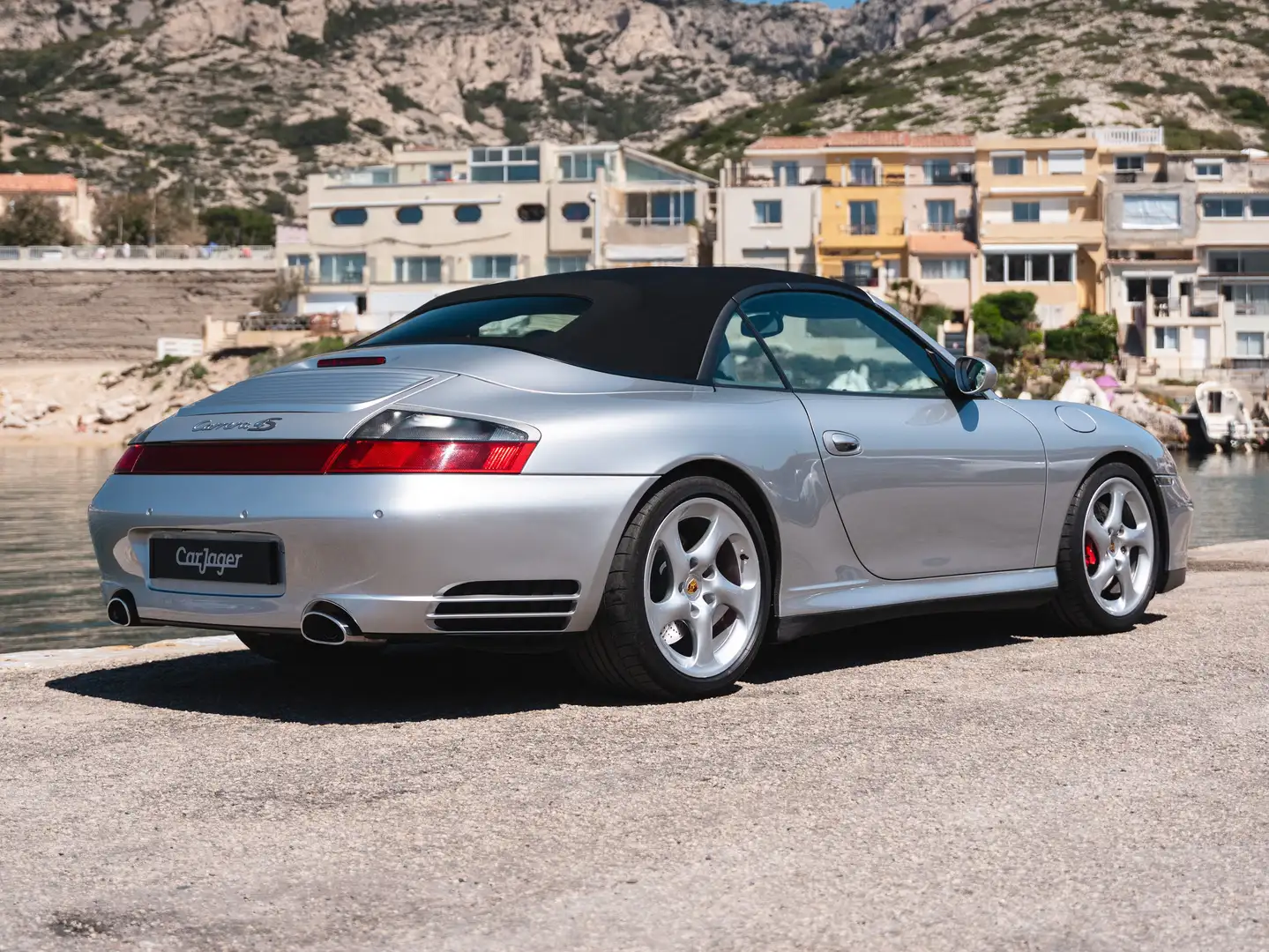 Porsche 911 996 Carrera 4S Cabriolet Argent - 2