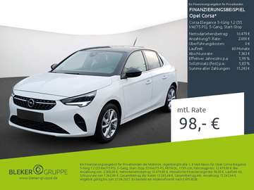 Corsa Elegance 5-türig 1.2 (55 kW/75 PS), 5-Gang,