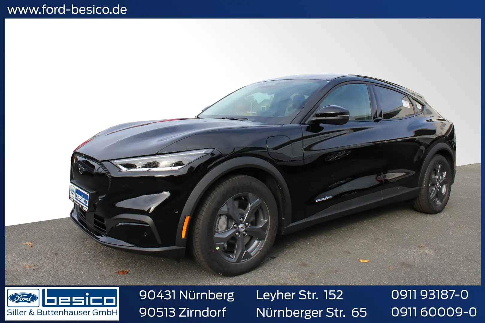 Ford Mustang Mach-E Standard Range Technologie Paket 1*Navi*B&O*Kamera Schwarz - 1