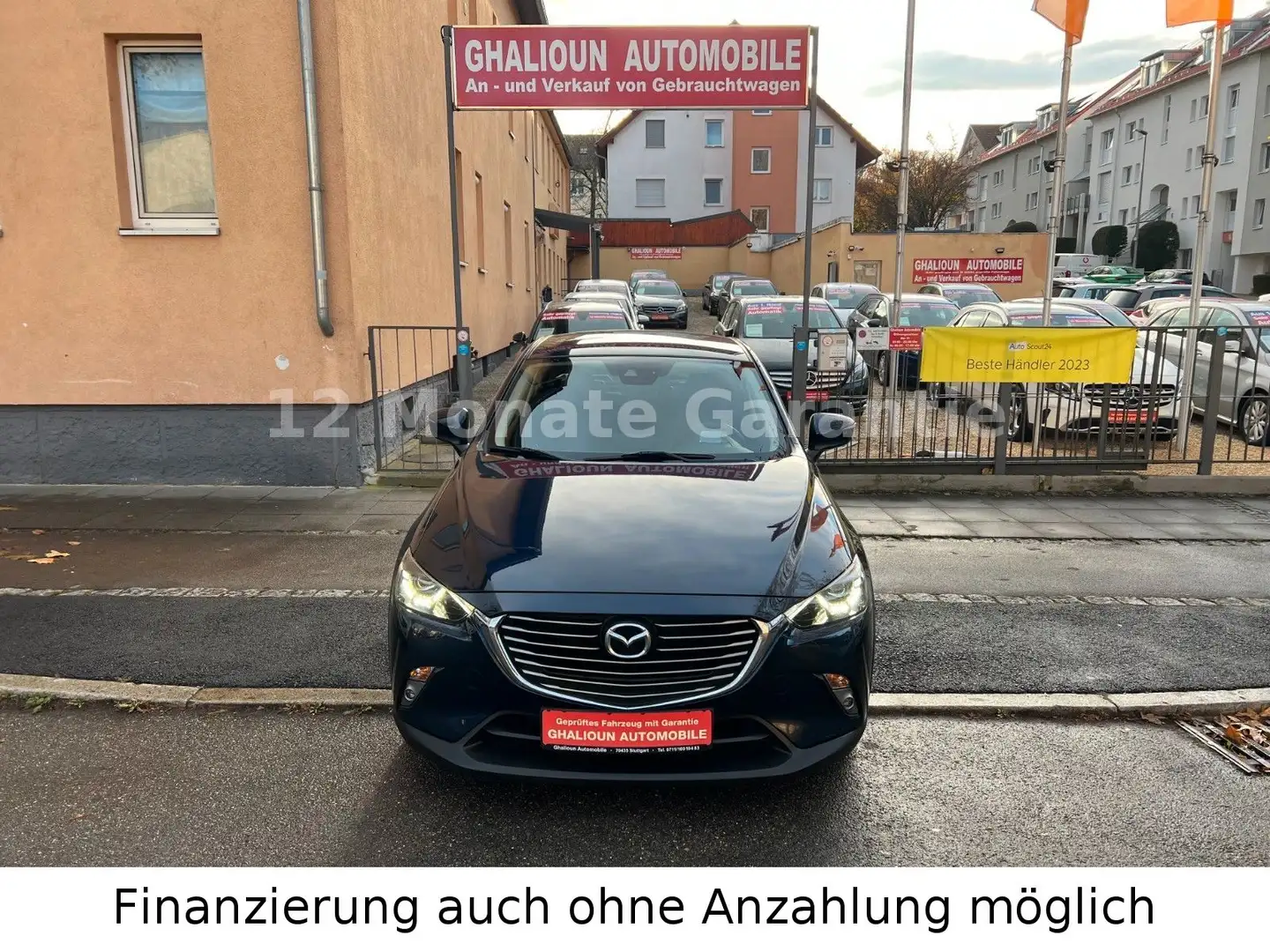 Mazda CX-3 Sports-Line  1 Hand Rückfahrkamera & Navi Blauw - 1