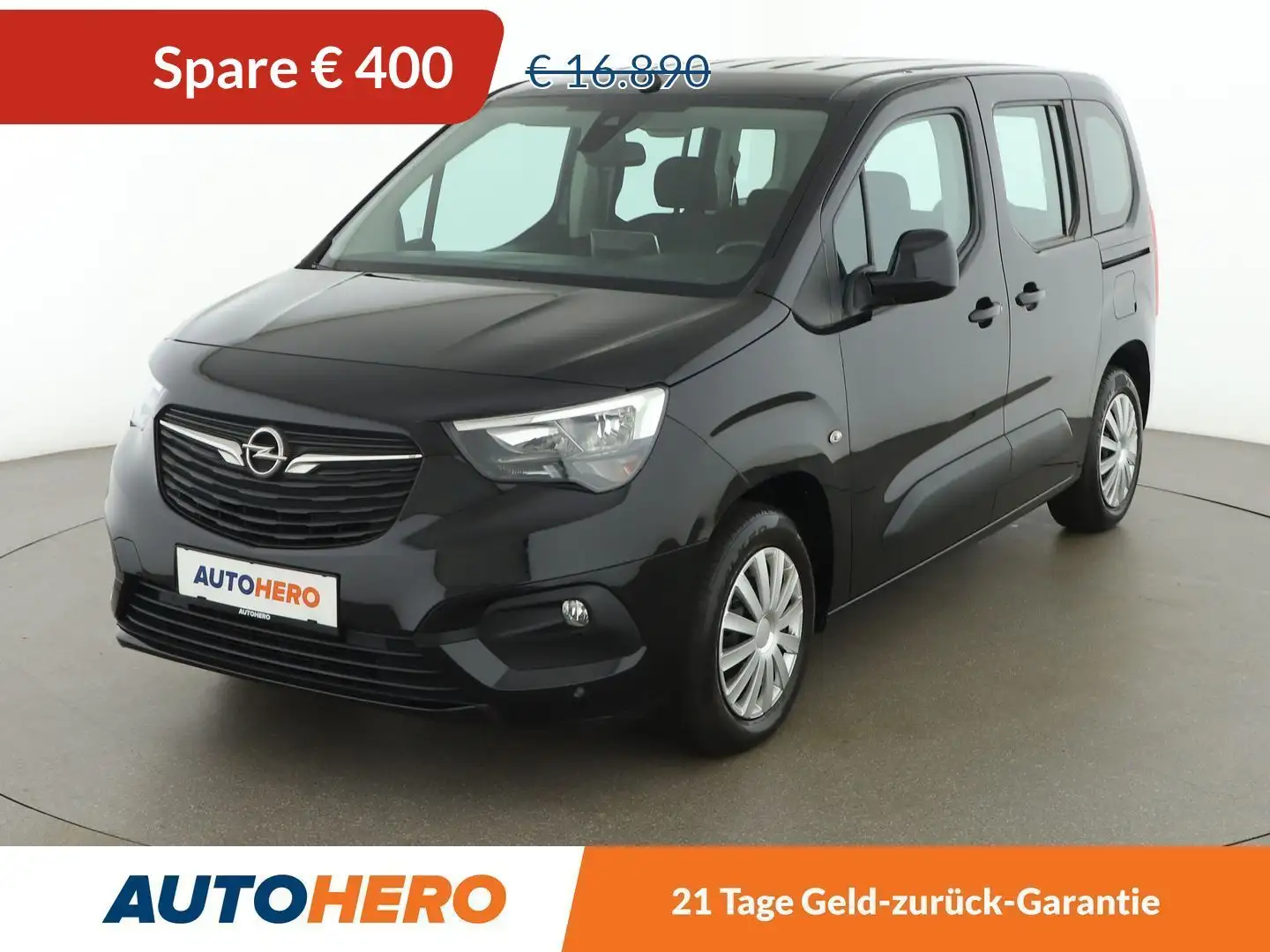 Opel Combo Life 1.5 CDTI Edition *SPUR*TEMPO*CAM*CARPLAY&AUTO* Negro - 1