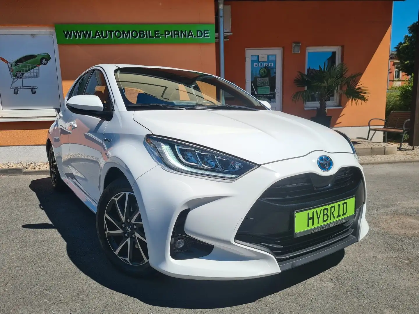 Toyota Yaris Hybrid 1.5 VVT-i Team D/NEUES Mod! CAM+LED Blanco - 1