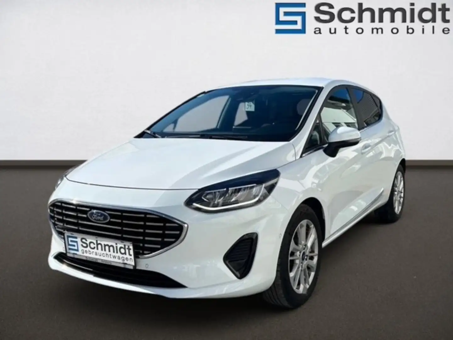 Ford Fiesta Titanium 1,0 EcoBoost Start/Stop Weiß - 1