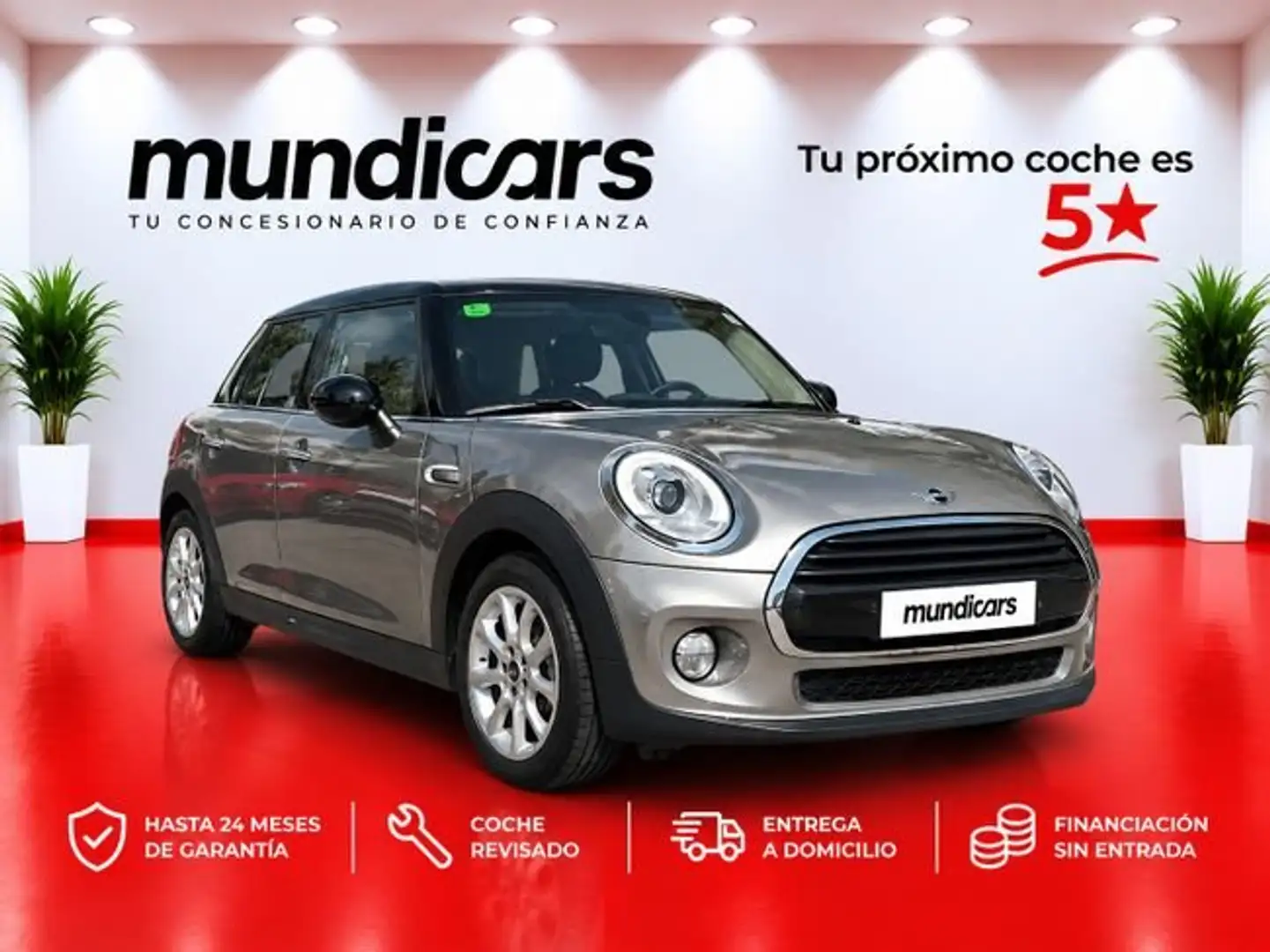 MINI Cooper D 5P Gris - 1