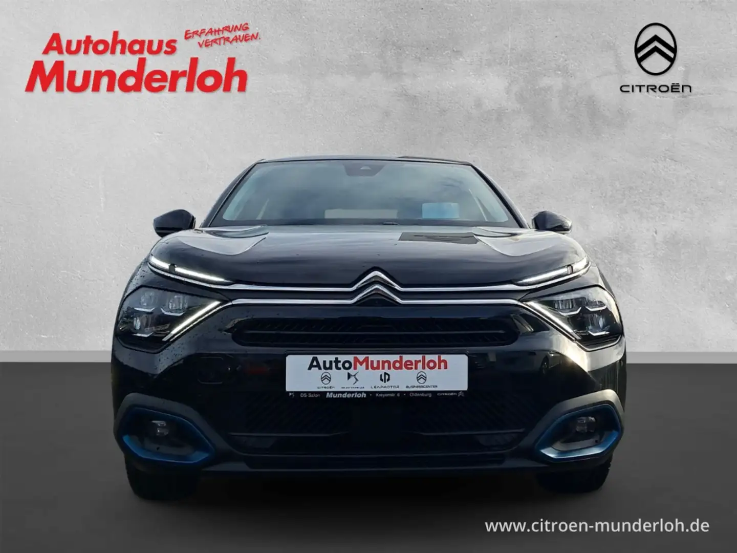 Citroen E-C4 Electric 136 Shine Elektro NAVI KLIMA HEAD-UP PARK-ASSIST- Black - 2