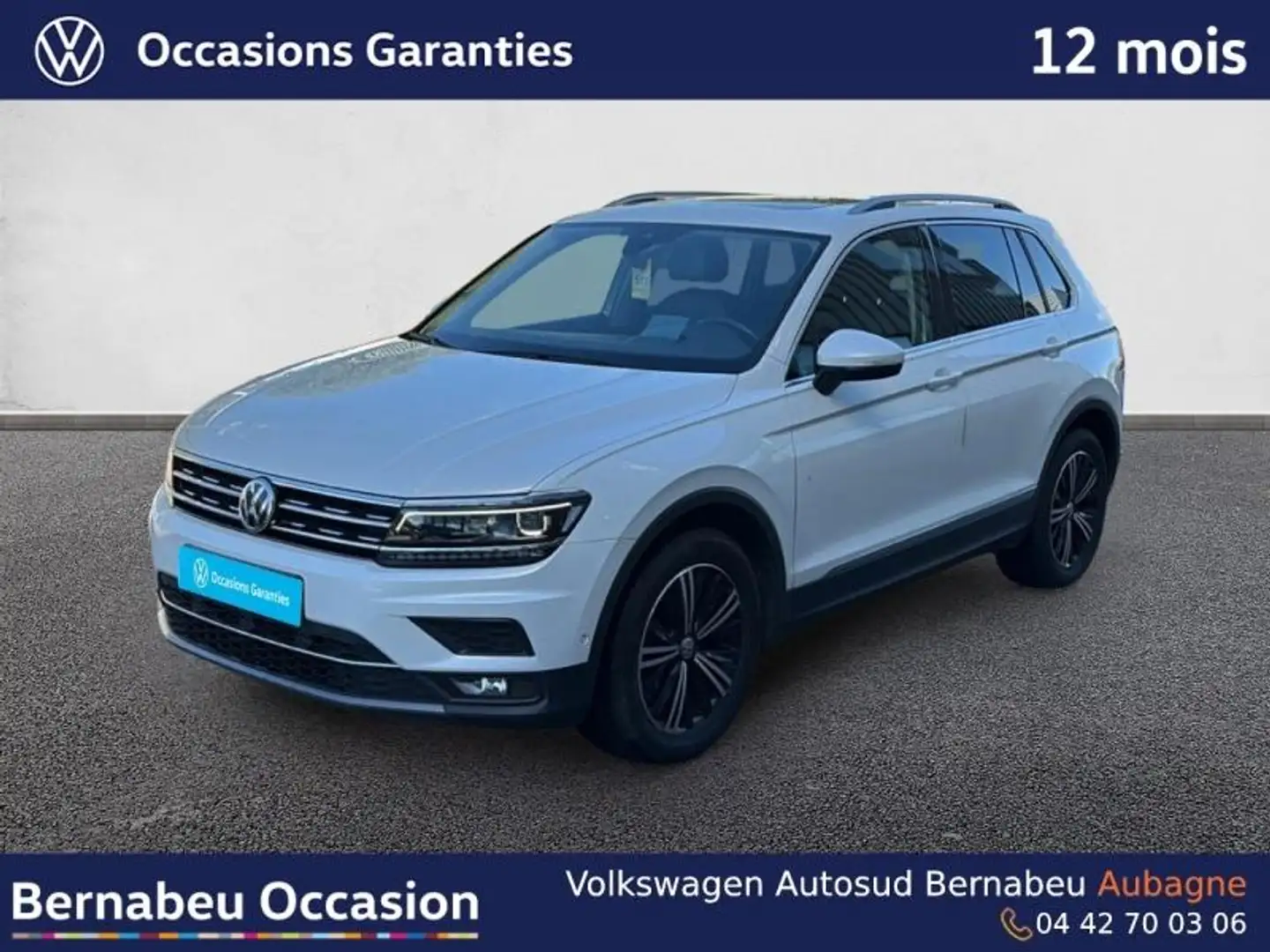 Volkswagen Tiguan 2.0 TDI 150ch carat exclusive DSG7 Blanc - 1